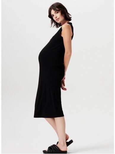 Maternity dress Granite, by Supermom (black) 4 Maternity dress Granite, by Supermom (black) 4