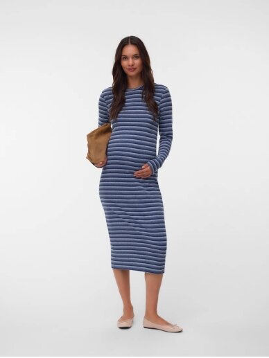 Maternity dress MLIMAN, Mama.licious (Light blue/striped) 4 Maternity dress MLIMAN, Mama.licious (Light blue/striped) 4