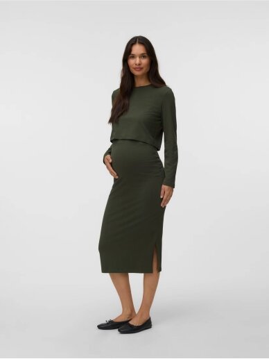 2-piece maternity set MLKERRIE, Mamalicious (Green) 4 2-piece maternity set MLKERRIE, Mamalicious (Green) 4