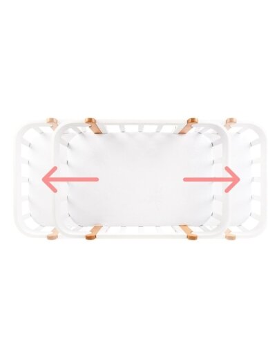 Rocking Mechanism for NIKA Crib, lengthwise