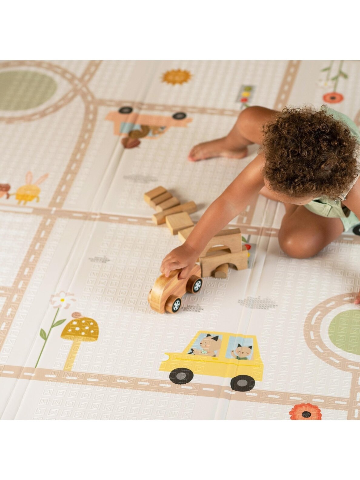 Taf Toys play mat Fold & Play Checkers 140x140cm (Kopija) 3