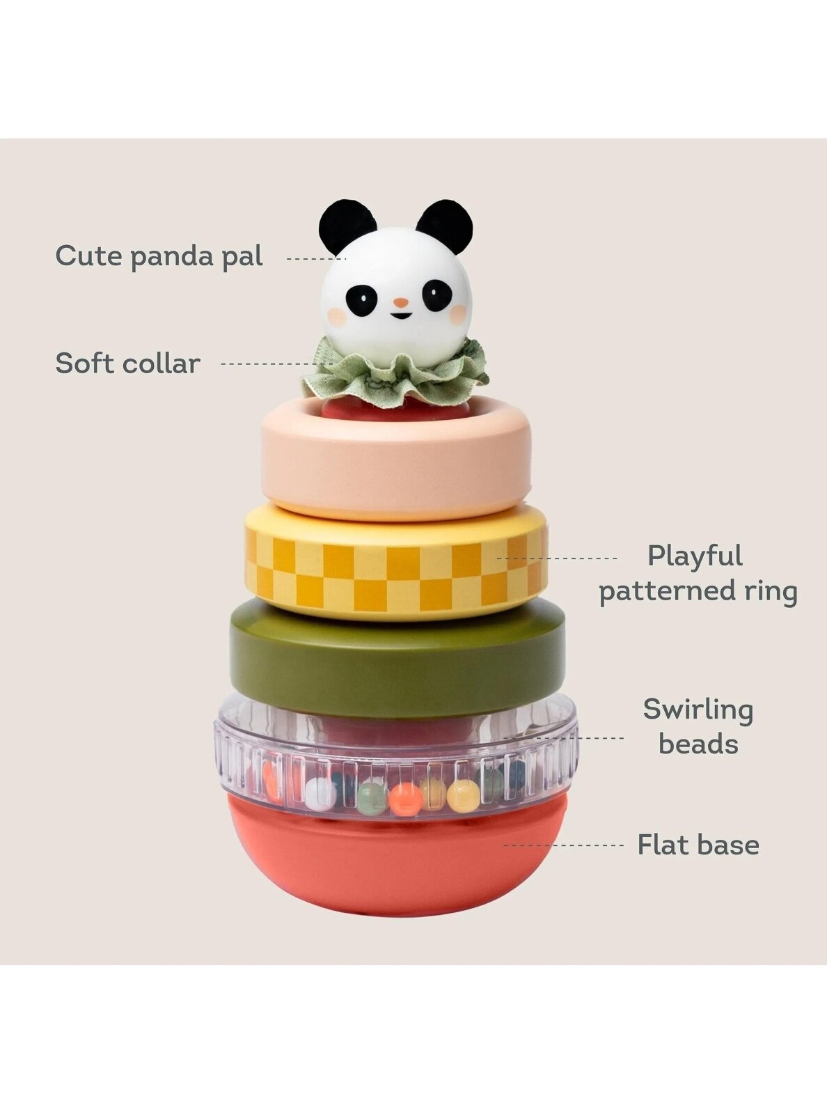 Taf Toys Ring Tower "Hunny Bunny" 9 months+ (Kopija) 2