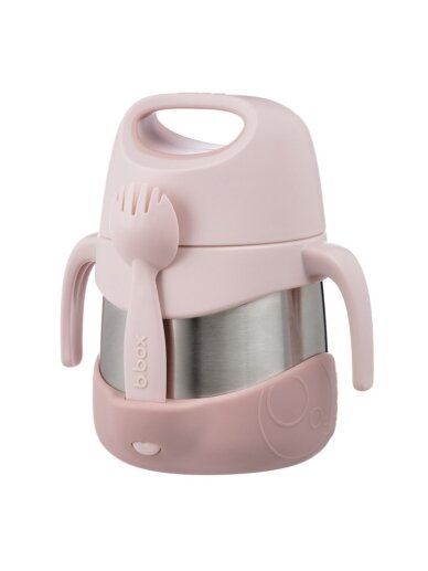 Insulated Food Jar 335 ml, b.box, Blush Crush