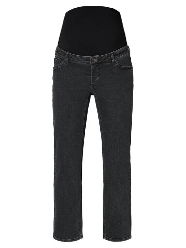 Straight, cropped maternity jeans Hawa straight, Noppies (Black)
