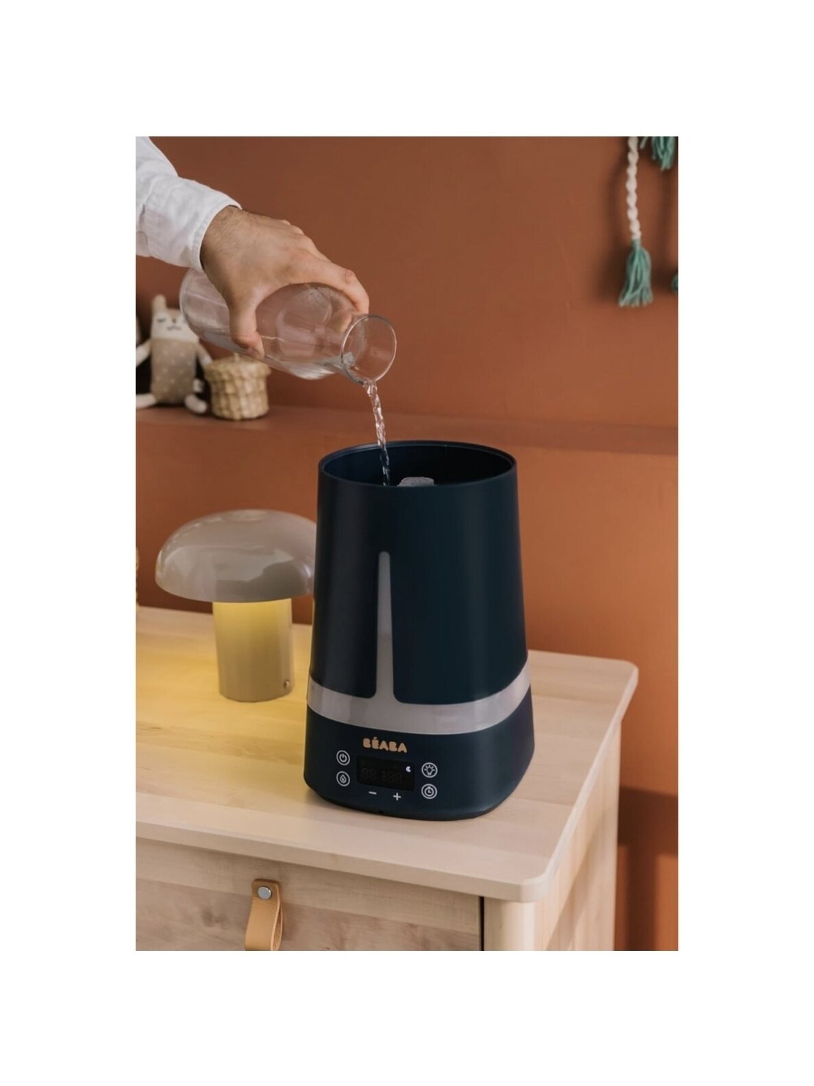 Zen Air Ultrasonic Humidifier with Night Light, Béaba, Night Blue 1