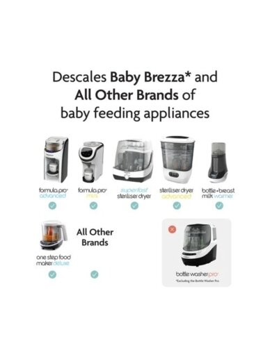 Universal Descaling Tablets, 24 pcs, Baby Brezza 2