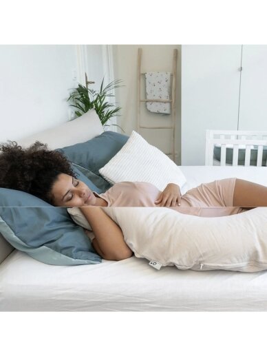 Comfy Big maternity pillow cover, doomoo (Tetra Almond) 2 Comfy Big maternity pillow cover, doomoo (Tetra Almond) 2