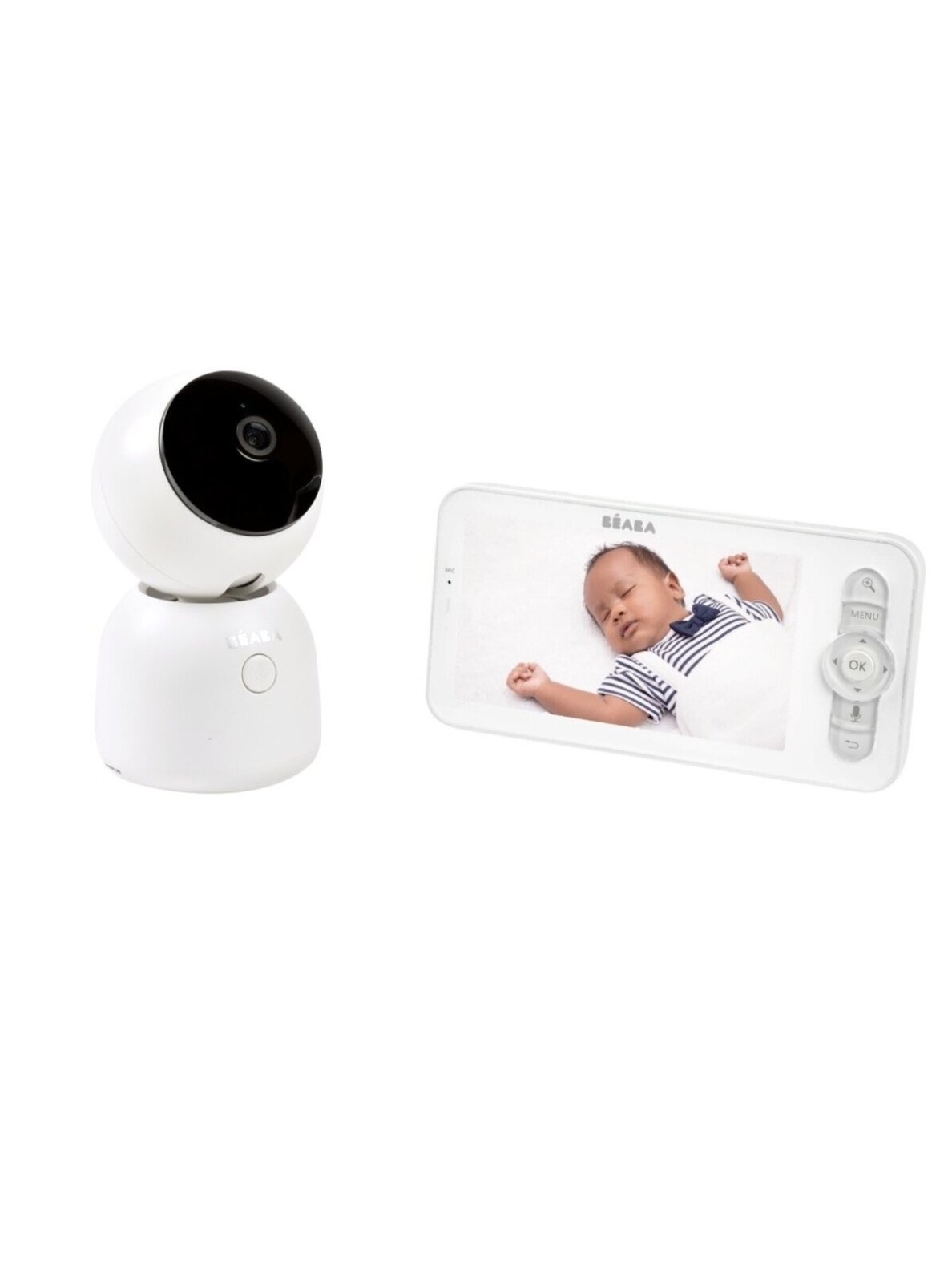 BEABA ZEN videovalvur öövalgustiga, valge BEABA ZEN videovalvur öövalgustiga, valge