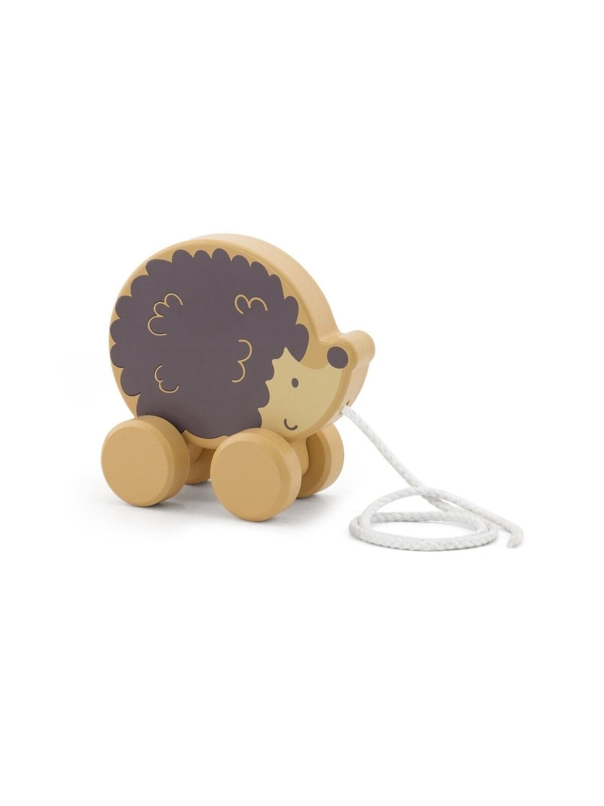 VIGA PolarB Wooden Pull-Along Toy Hedgehog 1