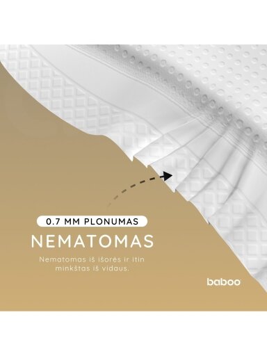 Rinnahoidjapadjad Baboo premium, 40 tk.