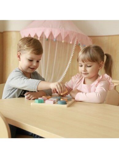 VIGA PolarB Wooden Shape Block Puzzle with Animals 2 VIGA PolarB Wooden Shape Block Puzzle with Animals 2