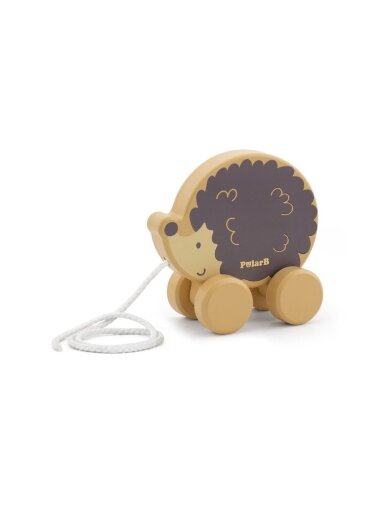 VIGA PolarB Wooden Pull-Along Toy Hedgehog VIGA PolarB Wooden Pull-Along Toy Hedgehog