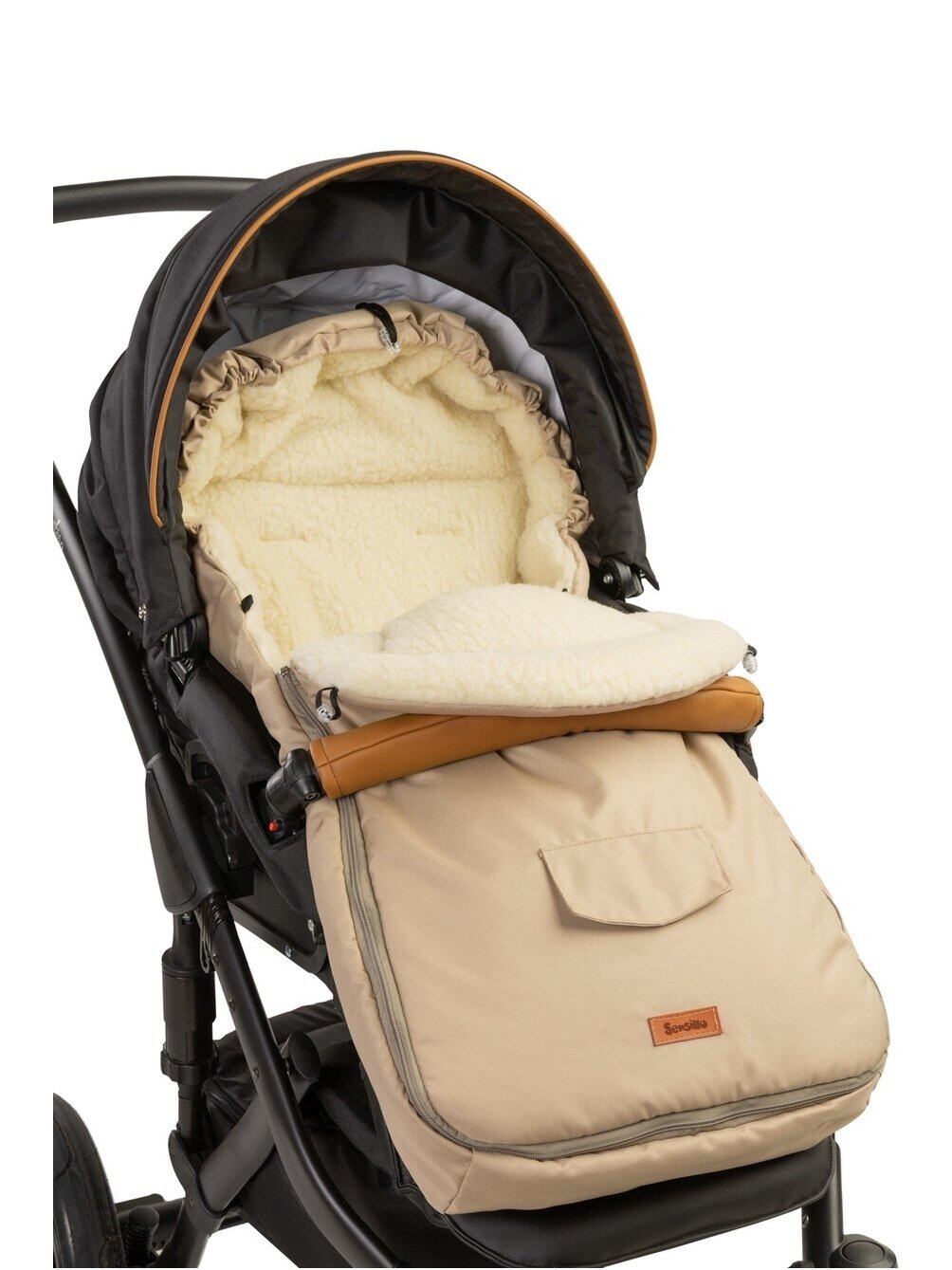 Wool envelope-sleeping bag for stroller, Sensillo 5 Wool envelope-sleeping bag for stroller, Sensillo 5