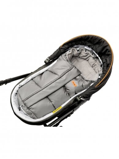 Envelope-sleeping bag Combi 3in1 100-80x45cm, Sensillo (Gray) 2 Envelope-sleeping bag Combi 3in1 100-80x45cm, Sensillo (Gray) 2