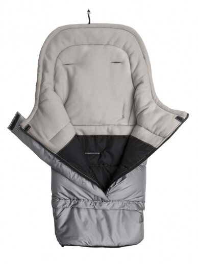 Envelope-sleeping bag Combi 3in1 100-80x45cm, Sensillo (Gray) 1 Envelope-sleeping bag Combi 3in1 100-80x45cm, Sensillo (Gray) 1