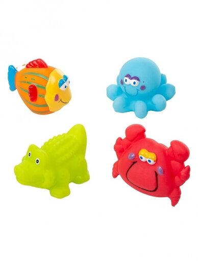 Bath toys set, 4pcs. by Akuku Bath toys set, 4pcs. by Akuku