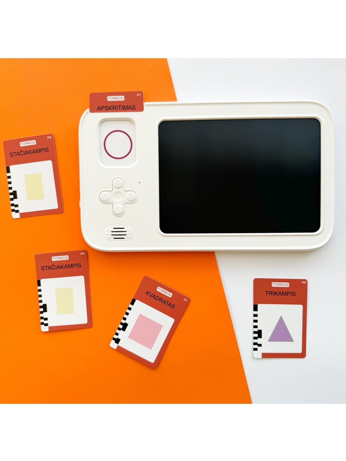Yes For Skills Lithuanian-voiced cards "Talking Cards" with a drawing tablet 16