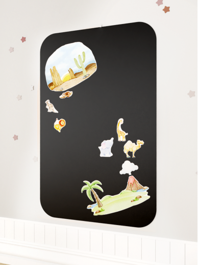YES FOR SKILLS magnetic board "Saira" for wall mounting, 50x80cm