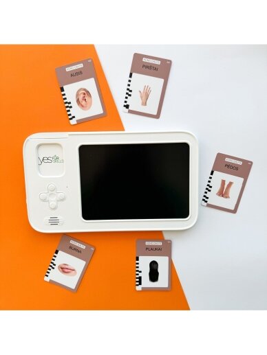 Yes For Skills Lithuanian-voiced cards "Talking Cards" with a drawing tablet 6 Yes For Skills Lithuanian-voiced cards "Talking Cards" with a drawing tablet 6