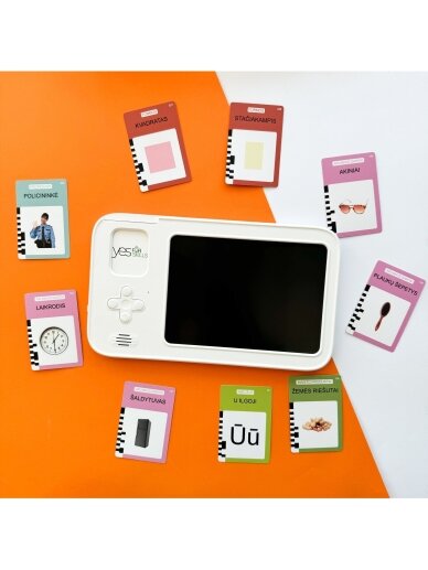 Yes For Skills Lithuanian-voiced cards "Talking Cards" with a drawing tablet 17 Yes For Skills Lithuanian-voiced cards "Talking Cards" with a drawing tablet 17