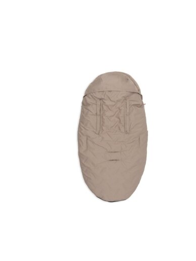 Winter Footmuff for Buggy and Stroller, Jollein, (Embossed Milky Coffee) 1 Winter Footmuff for Buggy and Stroller, Jollein, (Embossed Milky Coffee) 1